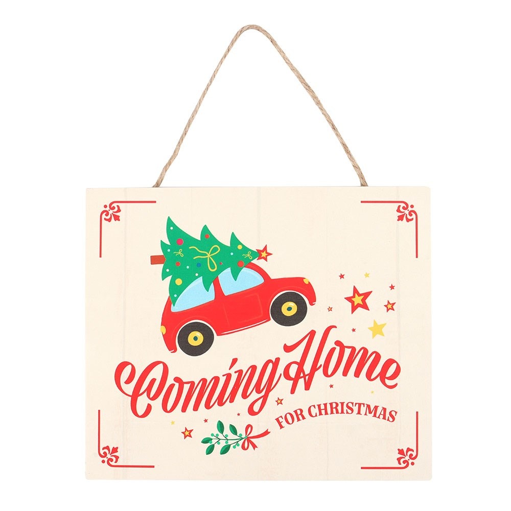 Something Different - Coming Home for Christmas Decoratief bord - Multicolours